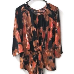 Abstract Colored Blouse